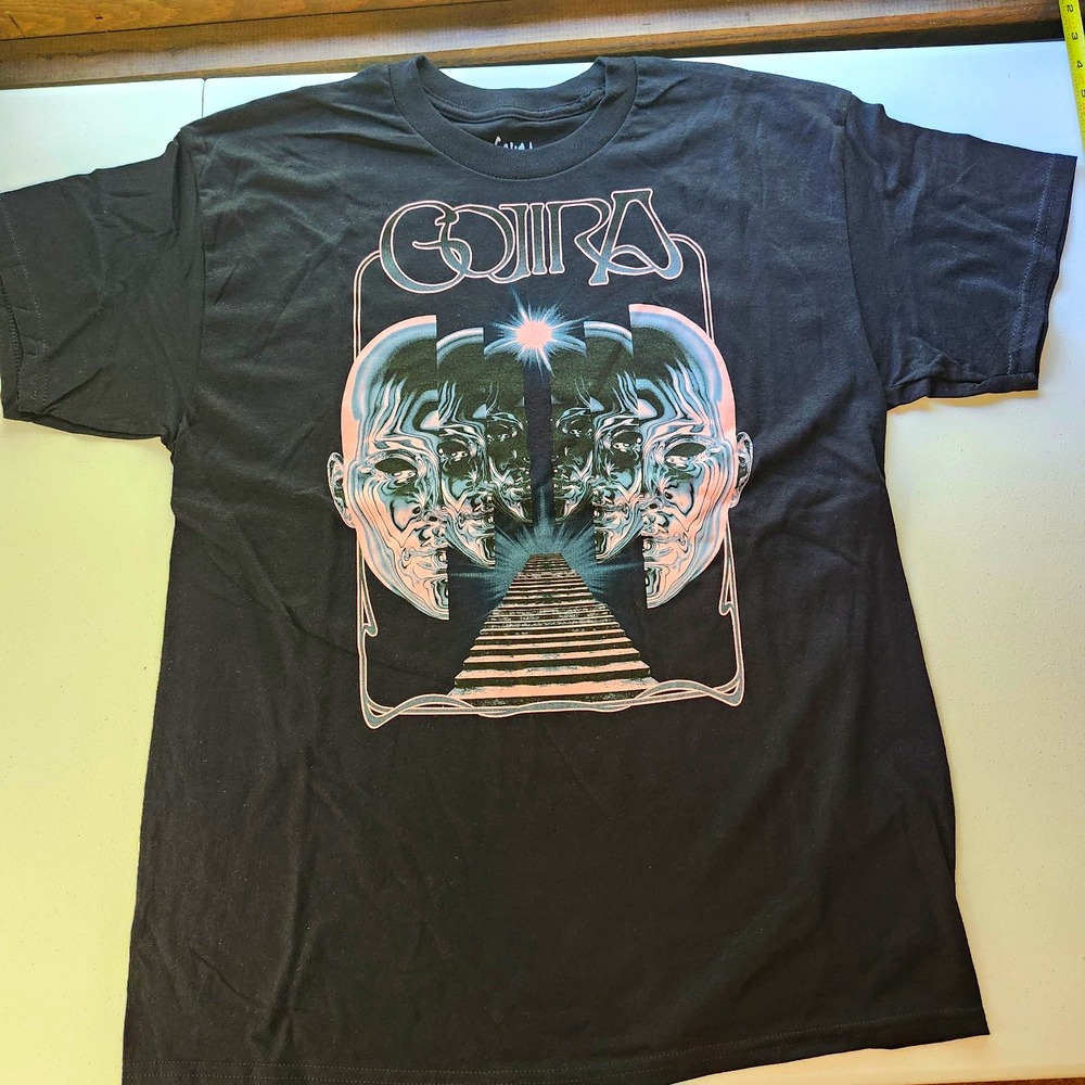 Gojira Black Graphic Print Crew Neck Short Sleeve T-Shirt Mens L